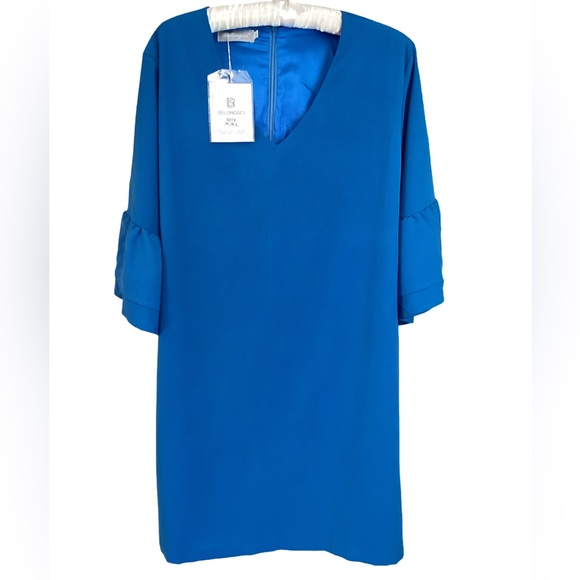 🎃 NWT Belongsci Blue Shift Dress Size 2XL - Picture 2 of 6